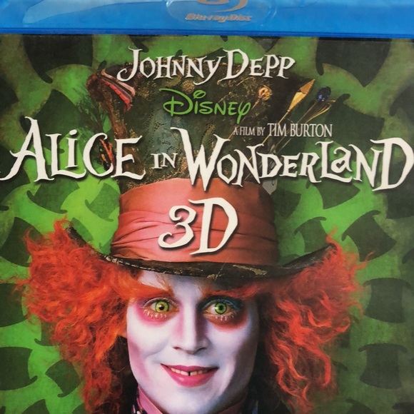 Disney Other - Alice In Wonderland Blu-ray 3D